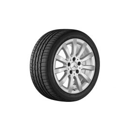 11-spoke wheel, 40.6 cm (16 inch), E-Class, 225/55 R16/, titanium silver, B66474356 buy in USA