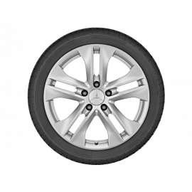 5-twin-spoke wheel, 40.6 cm (16-inch), C-Class, 205/55 R16/, titanium silver, A20440172029765 buy in USA