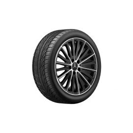 10-spoke wheel, with additional spokes, 45.7 cm (18-inch), high-sheen, C-Class, 245/40 R18/, black, A20540115017X23 buy in USA