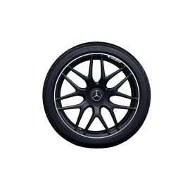 AMG forged wheel in cross-spoke design, 53.3 cm (21-inch), high-sheen rim flange, GLC, 265/40 R21/, black matt, A25340140007X71 buy in USA