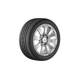 9-spoke wheel, 40.6 cm (16 inch), SLK-SLC/ E-Class, 225/55 R16/, titanium silver, A21240101029765 buy in USA