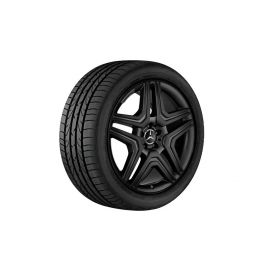 AMG 5-twin-spoke wheel, 53.3 cm (21-inch), high-sheen rim flange, M-GLE-Class, 295/35 R21/, matt black, A16640123027X71 buy in USA