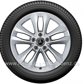 Original Mercedes-Benz Winterkomplettradsatz 225/50 R17 94H C-Klasse 205, Q440141911140G1/150G1 buy in USA