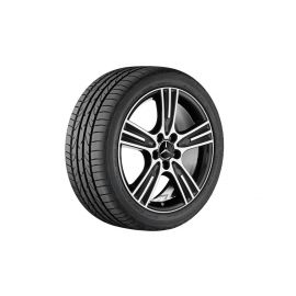 5-spoke wheel, 43.2 cm (17-inch), high-sheen, C-Class, 225/45 R17/, black, A20440160027X23 buy in USA