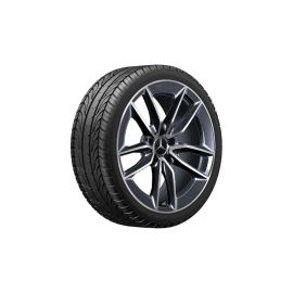 AMG 5-twin-spoke wheel, 48.3 cm (19-inch), high-sheen, GLB/ GLA, 235/50 R19/, tantalum gray, A24740118007Y51 buy in USA