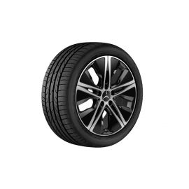 5-hole wheel, Aero, 45.7 cm (18-inch), high-sheen, CLA/ B-Class/ A-Class, 225/45 R18/, black, A17740105007X23 buy in USA