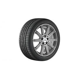 10-spoke wheel, 43.2 cm (17-inch), high-sheen, SLK-SLC, 225/45 R17/, palladium silver, A17240114027X19 buy in USA