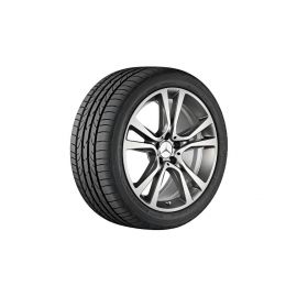 5-twin-spoke wheel, 48.3 cm (19-inch), high-sheen, E-Class, 235/35 R19/, gray Himalaya, A20740119027X21 buy in USA