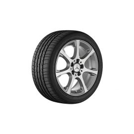 7-twin-spoke wheel, 40.6 cm (16-inch), C-Class, 205/55 R16/, titanium silver, A20440171029765 buy in USA