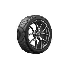 AMG cross-spoke wheel, 50.8 cm (20-inch), high-sheen, E-Class, 255/45 R20/, black, A25340165007X23 buy in USA