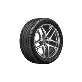 AMG 5-twin-spoke wheel, 50.8 cm (20-inch), high-sheen, GLC, 265/45 R20/, titanium gray, A25340136007X21 buy in USA