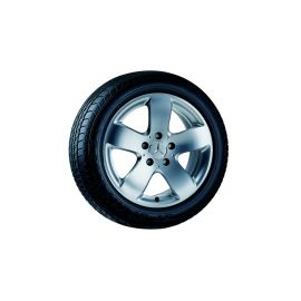 5-spoke wheel, Rucha, 43.2 cm (17 inch), E-Class, 245/45 R17/, titanium silver, B66474255 buy in USA