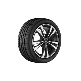 5-twin-spoke wheel, 45.7 cm (18-inch), high-sheen, C-Class, 245/40 R18/, black, A20540129027X23 buy in USA