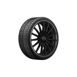 AMG multi-spoke wheel, 53.3 cm (21-inch), high-sheen rim flange, GLB/ GLA, 255/35 R21/, matt black, A24740122007X71 buy in USA