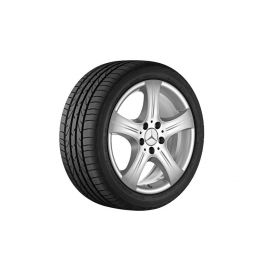 5-spoke wheel, 43.2 cm (17-inch), E-Class, 255/40 R17/, vanadium silver, A20740124027X45 buy in USA