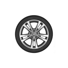 5-twin-spoke wheel, 48.3 cm (19-inch), high-sheen, S-Class, 245/45 R19/, gray Himalaya, A22240113027X21 buy in USA