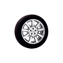 9-spoke wheel, 45.7 cm (18 inch), S-Class/ CL, 255/45 R18/, sterling silver, B66474302 buy in USA