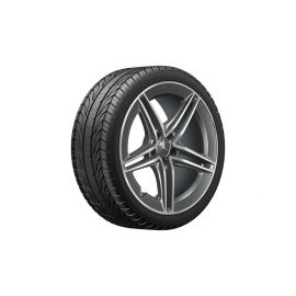 AMG 5-twin-spoke wheel, 48.3 cm (19-inch), high-sheen, CLA, 255/35 R19/, tantalum gray, A17740122007Y51 buy in USA