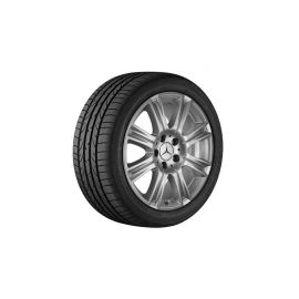 8-spoke wheel, 43.2 cm (17 inch), E-Class, 245/45 R17/, sterling silver, A21240118029709 buy in USA