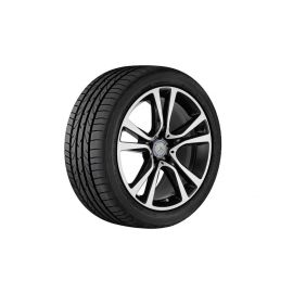 5-twin-spoke wheel, 48.3 cm (19-inch), high-sheen, E-Class, 235/35 R19/, black, A20740119027X23 buy in USA