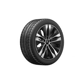 5-twin-spoke wheel, Aero, 45.7 cm (18-inch), high-sheen, C-Class, 225/45 R18/, black, A20640173007X23 buy in USA