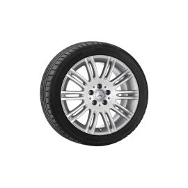 10-twin-spoke wheel, 45.7 cm (18-inch), E-Class, 245/40 R18/, titanium silver, B66474332 buy in USA