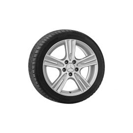 5-spoke wheel, Redali, 43.2 cm (17-inch), high-sheen, C-Class, 225/45 R17/, titanium silver, A20440160027X07 buy in USA