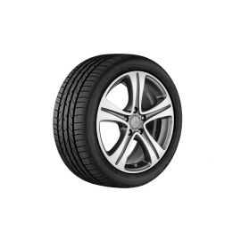 5-spoke wheel, 43.2 cm (17 inch), high-sheen, E-Class, 225/55 R17/, tremolit-metallic, A21340112007X44 buy in USA