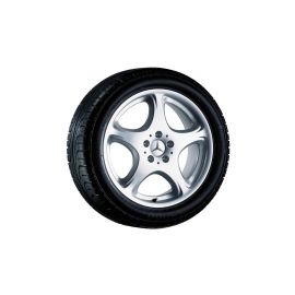 5-hole wheel, Difda, 45.7 cm (18 inch), S-Class/ CL, 245/45 R18/, sterling silver, B66471842 buy in USA