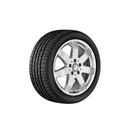 7-spoke wheel, 43.2 cm (17-inch), M-GLE-Class, 235/65 R17/, titanium silver, B66474184 buy in USA