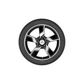 5-spoke wheel, Xentres, 45.7 cm (18-inch), E-Class, 265/35 R18/, black, A21240135027X23 buy in USA