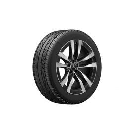 5-twin-spoke wheel, 48.3 cm (19-inch), high-sheen, S-Class, 255/45 R19/, black, A22340130007X23 buy in USA