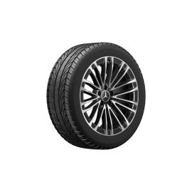 10-twin-spoke wheel, 48.3 cm (19-inch), high-sheen, S-Class, 285/40 R19/, black, A22340134007X23 buy in USA