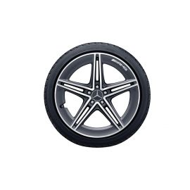 AMG 5-twin-spoke wheel, 50.8 cm (20-inch), high-sheen, E-Class, 265/35 R20/, tantalum gray, A21340171007Y51 buy in USA