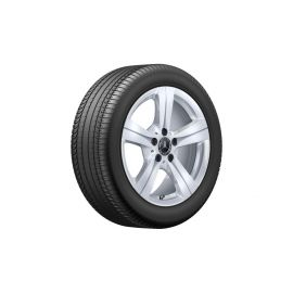 5-spoke wheel, 43.2 cm (17 inch), C-Class, 225/50 R17/, vanadium silver, A20640145007X45 buy in USA