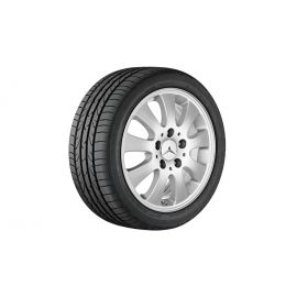 9-spoke wheel, 38.1 cm (15 inch), B-Class/ A-Class, 185/65 R15/, titanium silver, B66471853 buy in USA