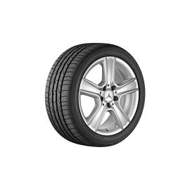 5-spoke wheel, 43.2 cm (17 inch), C-Class, 245/40 R17/, titanium silver, A20440128029765 buy in USA