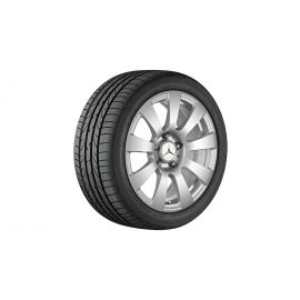 9-spoke wheel, 40.6 cm (16 inch), SLK-SLC/ E-Class, 205/60 R16/, titanium silver, A21240100029765 buy in USA