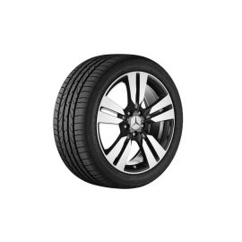 5-twin-spoke wheel, 45.7 cm (18-inch), high-sheen, CLA/ B-Class/ A-Class, 225/40 R18/, black, A24640104027X23 buy in USA