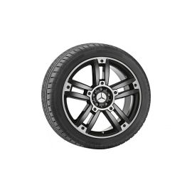 5-twin-spoke wheel, Bigawa, 50.8 cm (20-inch), high-sheen, GLK, 255/40 R20/, black, A20440163027X23 buy in USA