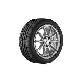 Spoke wheel, 43.2 cm (17 inch), M-GLE-Class, 235/65 R17/, titanium silver, B66471839 buy in USA