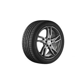 5-twin-spoke wheel, 45.7 cm (18-inch), C-Class, 245/35 R18/, gray Himalaya, A20440192027756 buy in USA