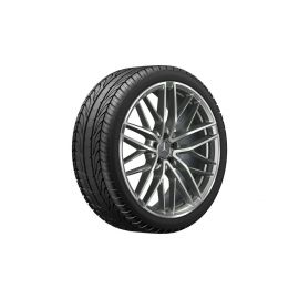 AMG 5-twin-spoke wheel, 53.3 cm (21-inch), high-sheen, GLC, 255/40 R21/, titanium gray, A25340157007X21 buy in USA