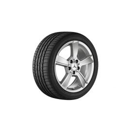 5-spoke wheel, 43.2 cm (17 inch), C-Class, 245/40 R17/, titanium silver, A20440190029765 buy in USA