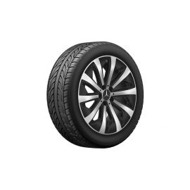 10-spoke wheel, Aero, 48.3 cm (19-inch), high-sheen, GLB/ GLA, 235/50 R19/, black, A24740131007X23 buy in USA