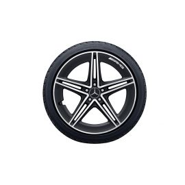 AMG 5-twin-spoke wheel, 50.8 cm (20-inch), high-sheen, E-Class, 265/35 R20/, matt black, A21340171007X36 buy in USA