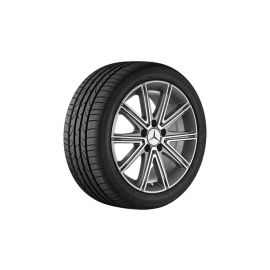 10-spoke wheel, 43.2 cm (17-inch), high-sheen, SLK-SLC, 245/40 R17/, palladium silver, A17240115027X19 buy in USA