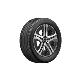 5-twin-spoke wheel, 50.8 cm (20-inch), high-sheen, GLS, 275/50 R20/, black, A16740149007X23 buy in USA