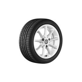 9-spoke alloy wheel, Design 14, 38.1 cm (15 inch), smart, 175/55 R15/, white, A4514010502CD5L buy in USA