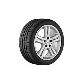 5-twin-spoke wheel, 43.2 cm (17-inch), E-Class, 245/45 R17/, titanium silver, B66474374 buy in USA